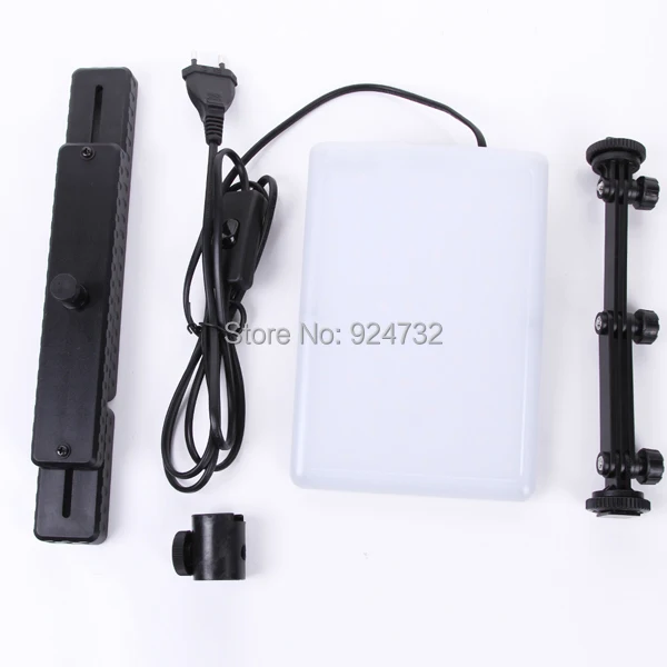 CN-T96 5600K 96PCS LED Light Lamp 18W with Mini Shooting Bracket Stand Set Kit in Photographic Lighting