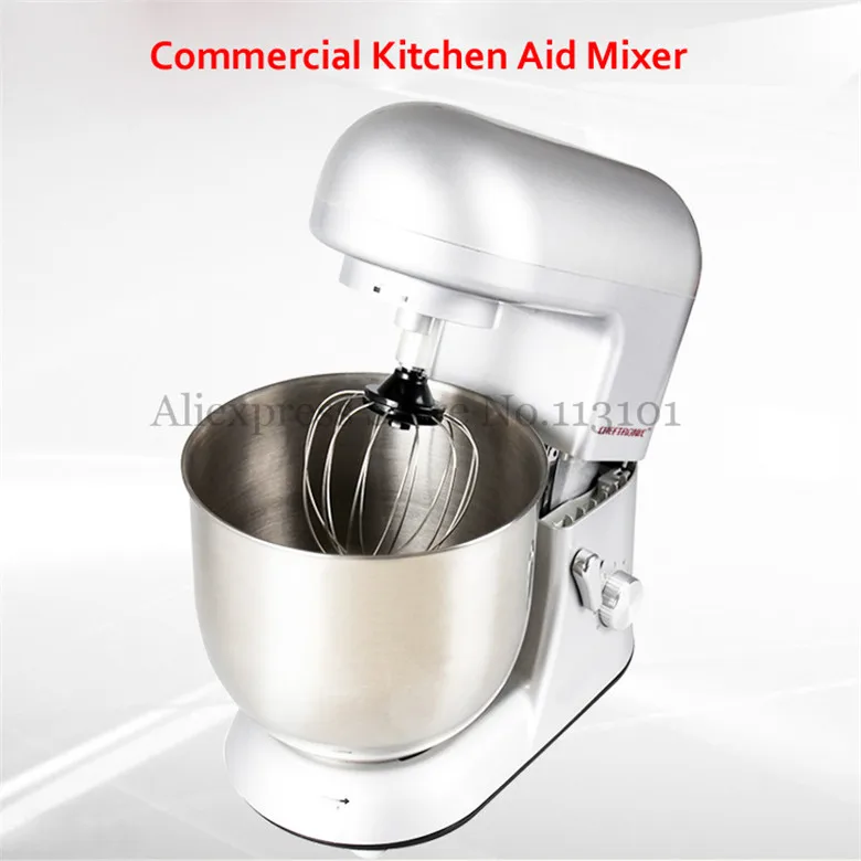 Kitchen Aid Mixer Blender Commercial Electric Mixer 5.2L or 7L 220V