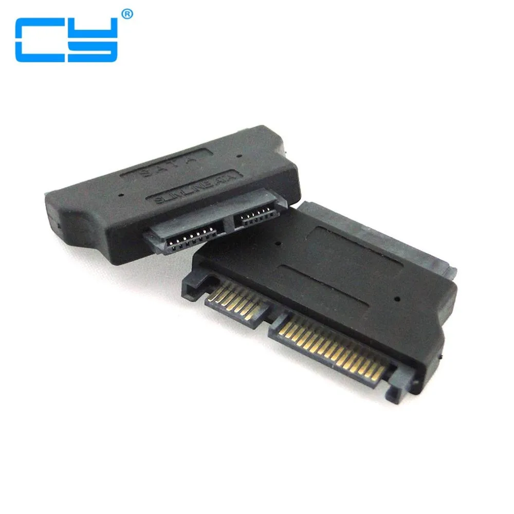 

SATA 22 /Male to slimline SATA 13 Female laptop CD-ROM convertor adapter