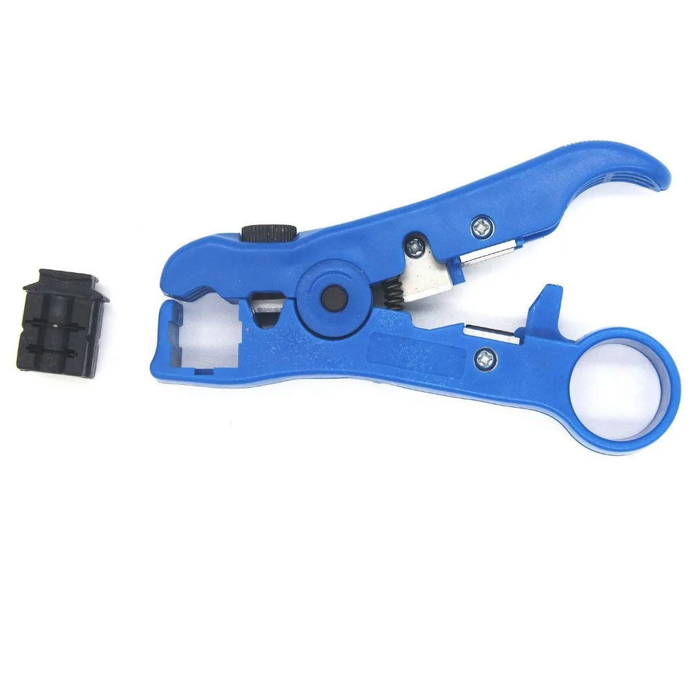 ESPLB Universal Cutter Stripper Drahtkabel für flaches oder rundes UTP/STP RG59/6/7/11 Draht-Koax-Koaxial-Abisolierwerkzeug – Detail 1