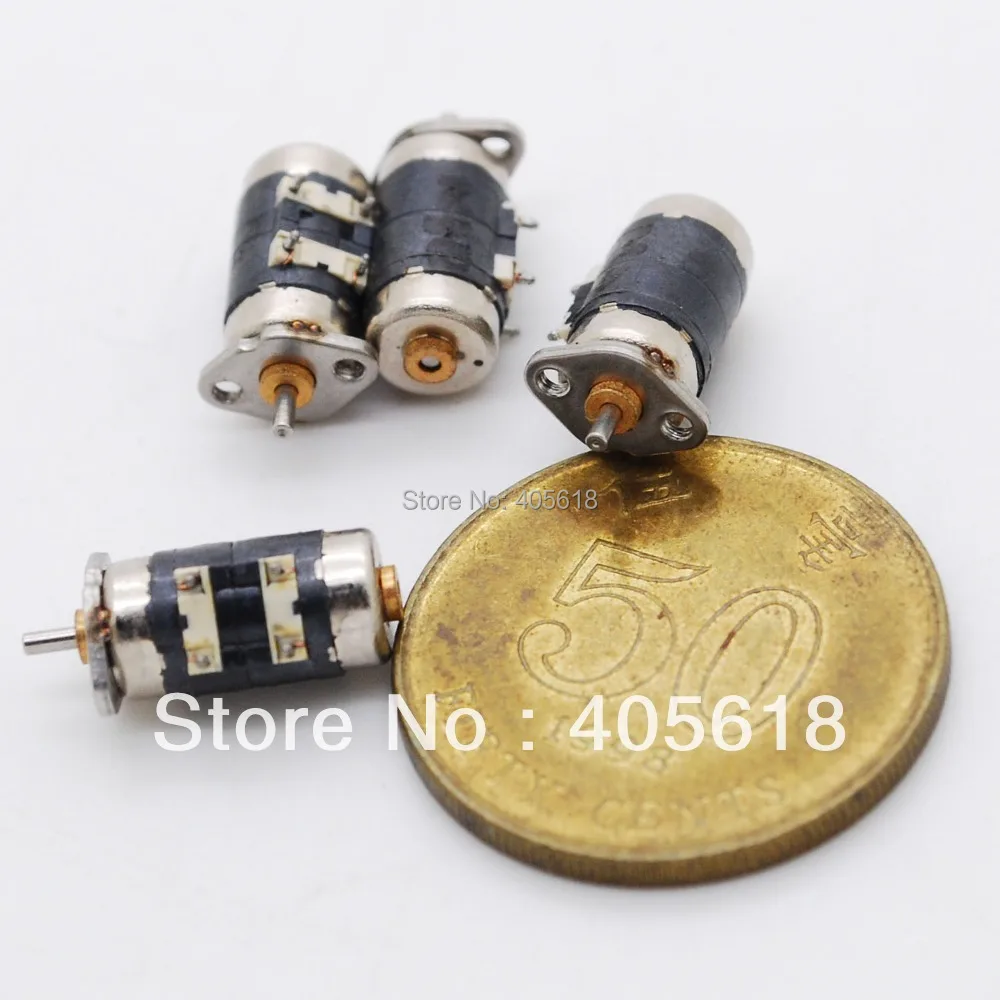 20PCS 4 Wire 2 Phase Miniature stepper motor D6mm x H11mm