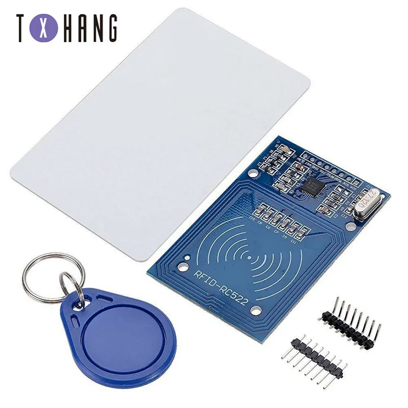 MFRC-522 RC522 RFID RF card sensor module to send S50 Fudan card, keychain watch nmd raspberry pi