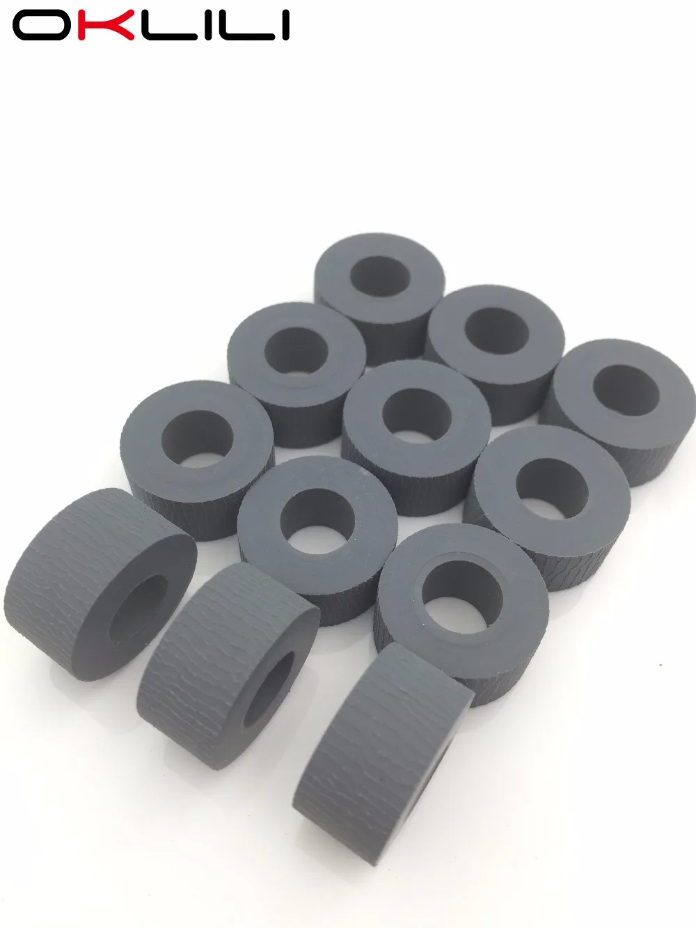 12PC* Paper Feed Pickup Roller tire for Xerox 7346 M123 M128 M24 Pro 123 128 133 32 40 C2128 C2636 C3545 for Panasonic DPC 321