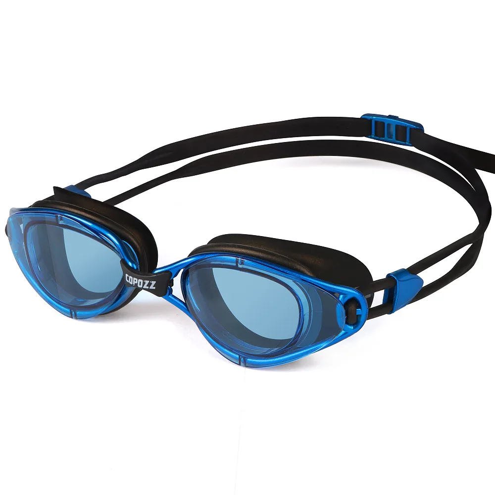 Copozz lunettes professionnelles Anti-buée Protection UV lunettes de natation réglables hommes femmes lunettes étanches en silicone