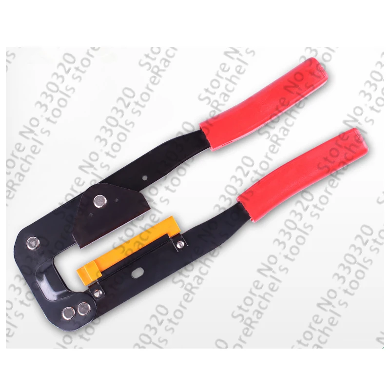 Alicate de crimpagem de rede hub, conector idc para cabo de fita, ferramentas de fio de computador