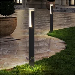 15W 12V DC 85-265V AC LED Landscape Light Outdoor Waterproof Lawn Decoration Yard Christmas Pathway Villa Garden Bollards Lamps