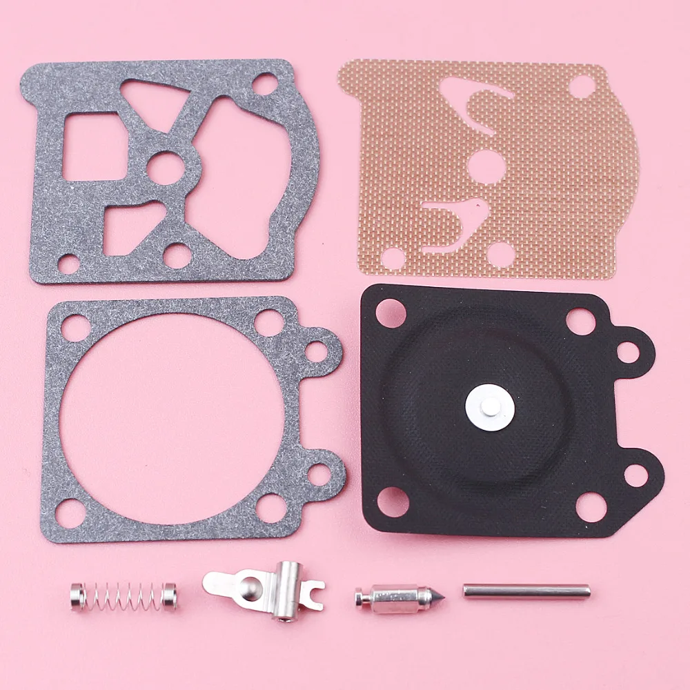 2 개/몫 carburetor carb repair 파트너 용 다이어프램 키트 재구성 350 351 370 371 420 walbro 33-29 전기 톱 예비 부품