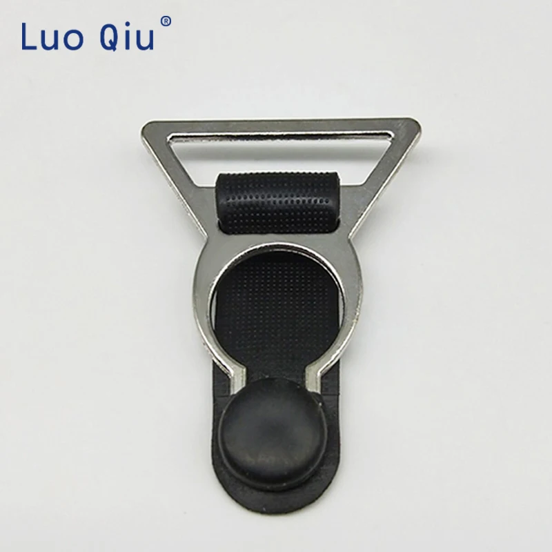 Sewing clips metal Metal+Plastic  Garter Clips  Removable buckle Garment Accessories Stockings 5 pcs/lot 25mm Luo Qiu