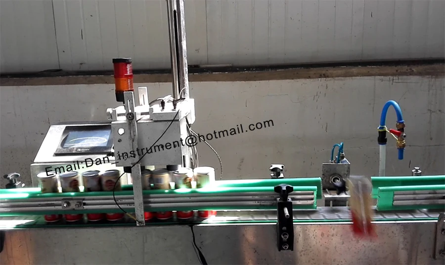 Vacuum leak detector machine for Can  beer , soft drink ,coffee industry