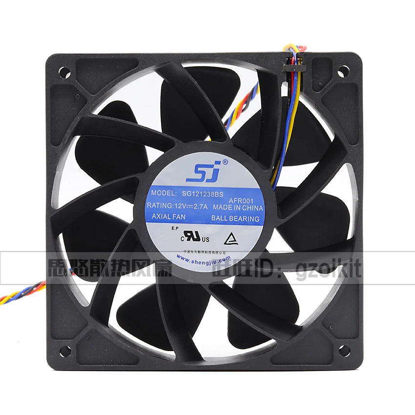 

AVC SJ SG121238BS Ant S7S9T9L3 + Ji D3 Ma Ma M3 cooling fan 2.7 A