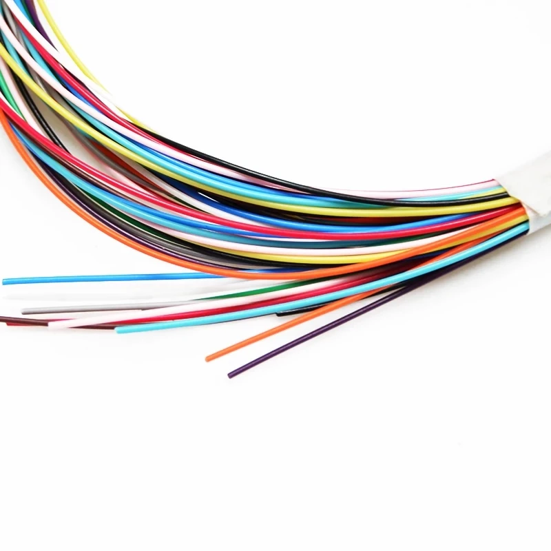 Оптоволоконный кабель SM 9/125um, 12 цветов, с зажимом класса А, ftth FC UPC, 2 шт.