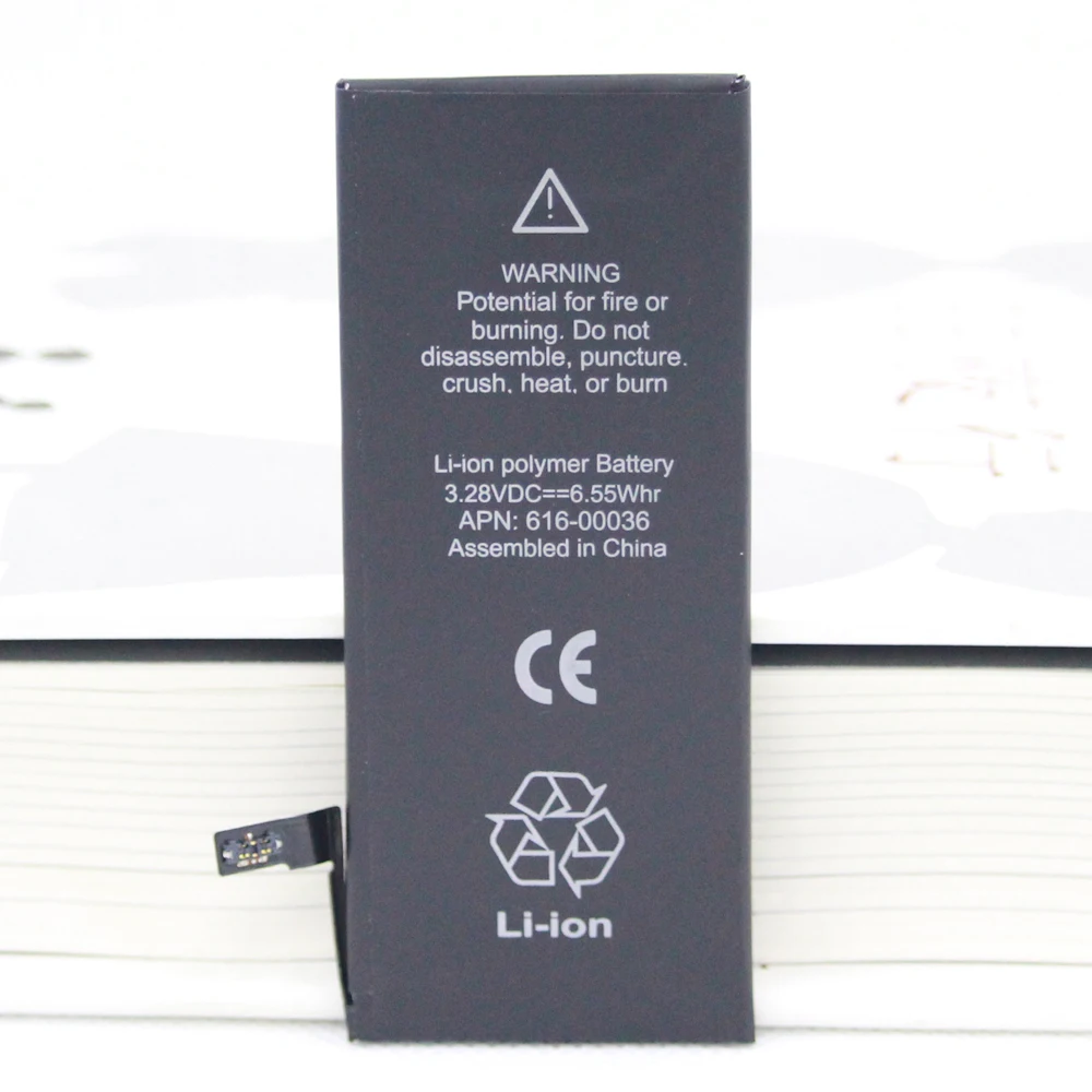 ISUNOO 10pcs/Lot Rechargeable 2915mah Lithium Battery For iphone 6 plus 6P Internal replacement with Repair Tools