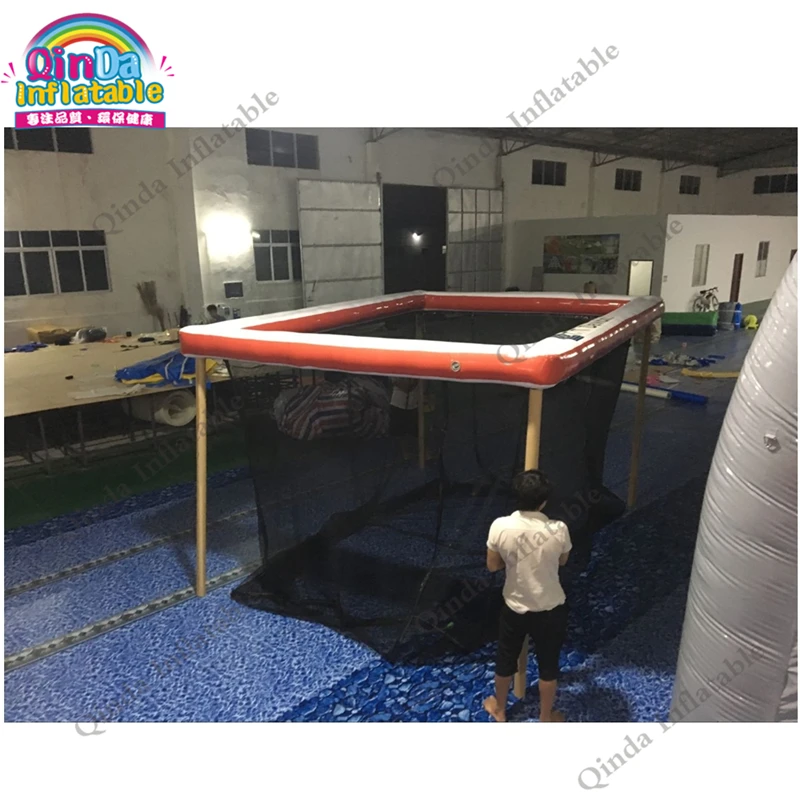 Piscina inflable de alta calidad con Red, bote de agua de Pvc de 0,9mm para protección de medusas