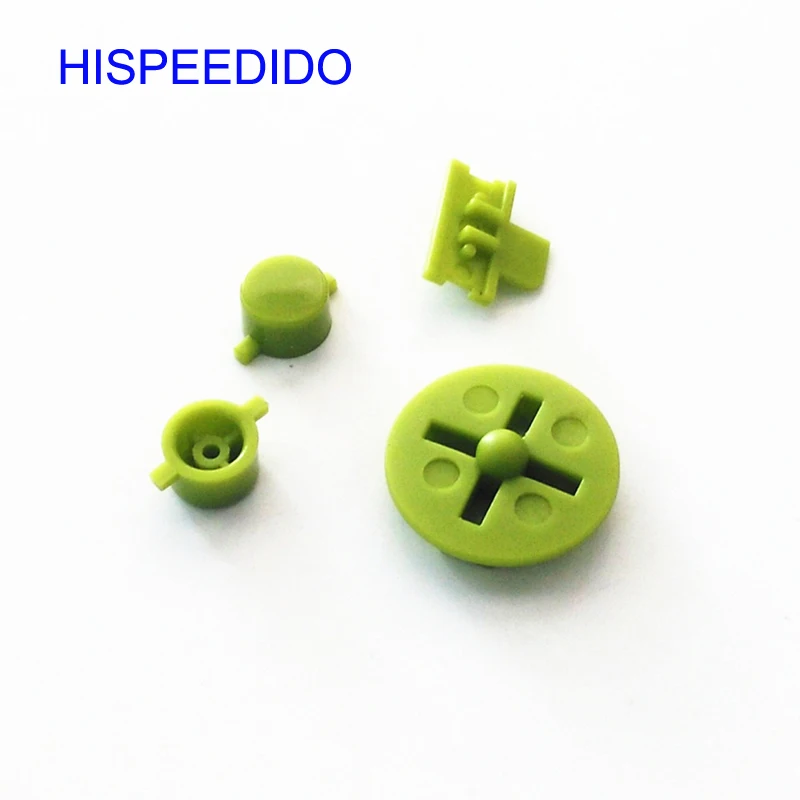 Hispeedido 2セット/ロットマルチカラーボタンキーキー用ゲームボーイクラシックgbキーパッド用gbo dmg diy用ゲームボーイabボタンd-パッド
