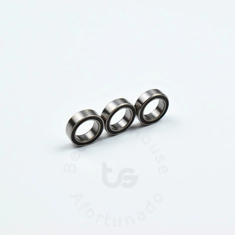 MR128RS Miniature Bearing  10 Pieces 8*12*3.5(mm) chrome steel Rubber Sealed High speed Mechanical equipment parts