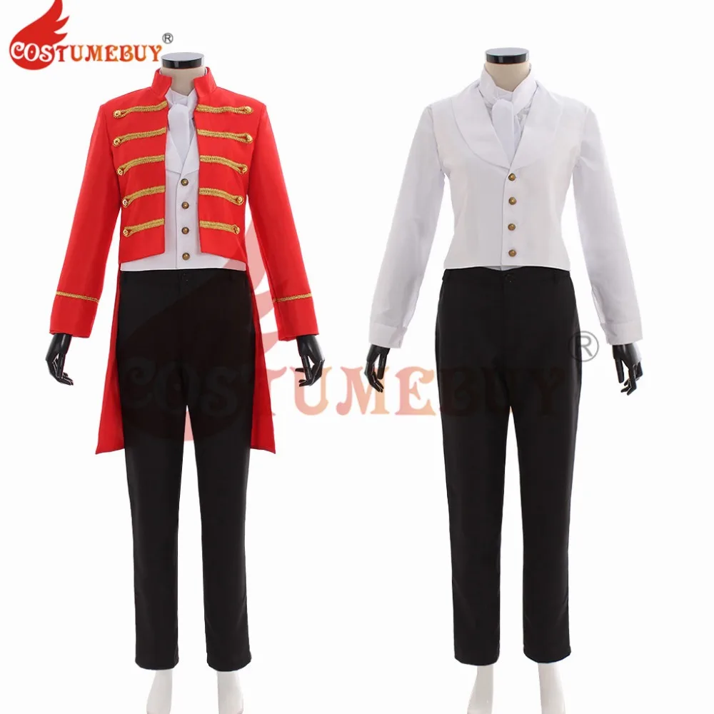 

CostumeBuy The Greatest Showman Phillip Carlyle Outfit Cosplay Costume Women Version Uniform Costume Any Size L920