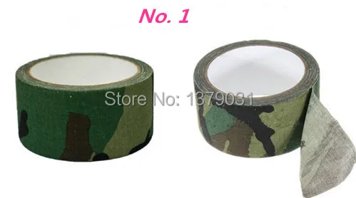 10M Hunter Camo Tape No-Mar Army Type Tree/Jungle/ACU Print Pattern Moisture Proof Camouflage Hunting Tapes 10M*5cm Outdoor