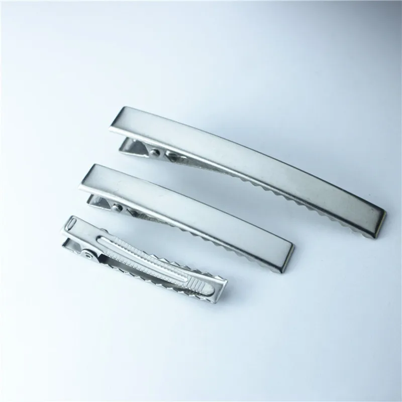 100pcs 304 Stainless Steel Flat Mouth Square Clip Duckbill Clip Handmade  Stainless Steel  Card