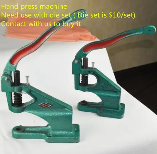 

Better Quality Hard Metal Press Machine for Press Studs, Eyelets/Grommet, Rivets, Popper Stud Leather Tool