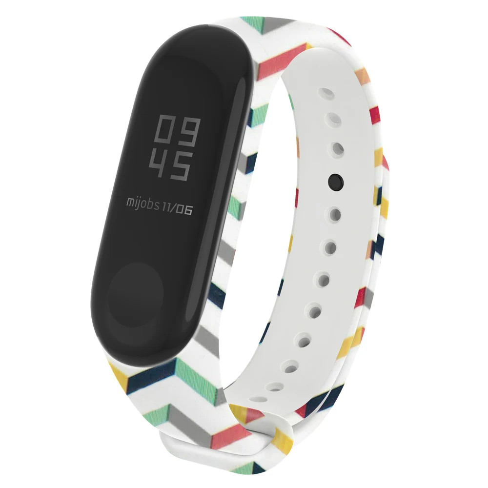 Mi Band 4 Strap Silicone for Xiaomi Mi Band 4 Bracelet Wrist Strap for Fitness Bracelet Mi Band 3 Wristband Smart Miband 3 4