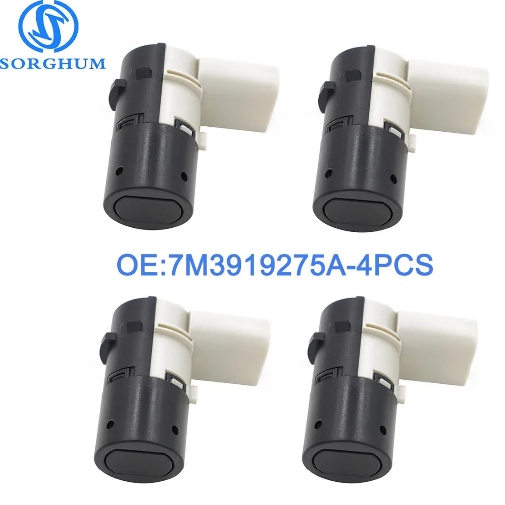 

4pcs 7M3919275A PDC Parking Sensor 4B0919275 4B0919275A For Audi VW Seat Skoda Ford Galaxy Sharan A2 A3 A4 A6 radar sensor