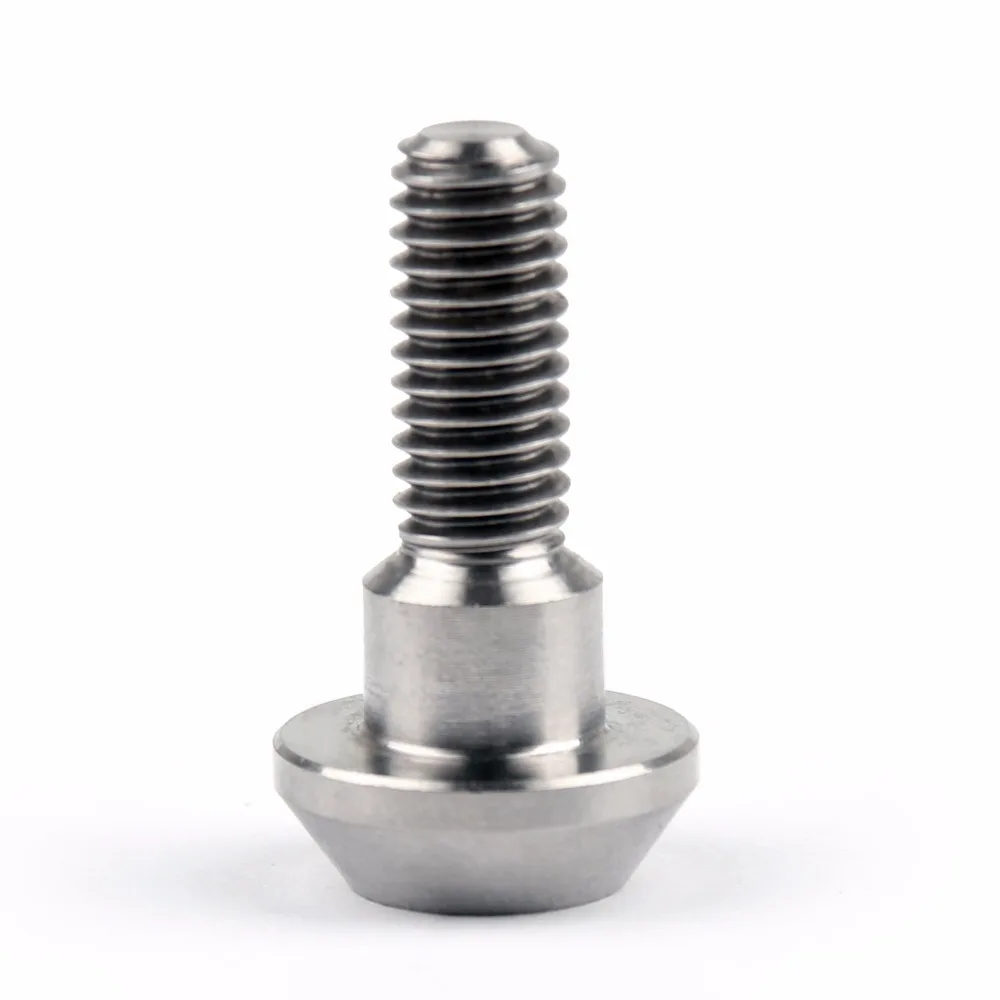 Areyourshop Motorcycle M6x20mm Disc Brake Rotor Bolts Screw For Suzuki GSXR for Yamaha R1 R6 FZ600 FZ1000 FJR1300 Titanium Bolts
