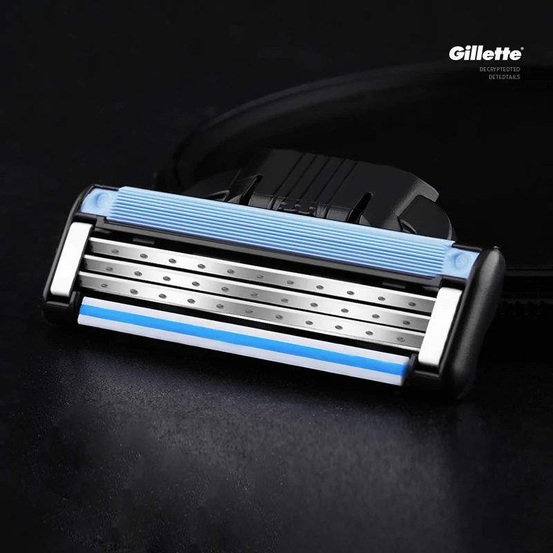 Genuine Gillette Mach 3 Shaving Razor Blades For Men Safe Mach 3 Shaving Hair Removal Brand Blade To Shave With 8 Blades view 5