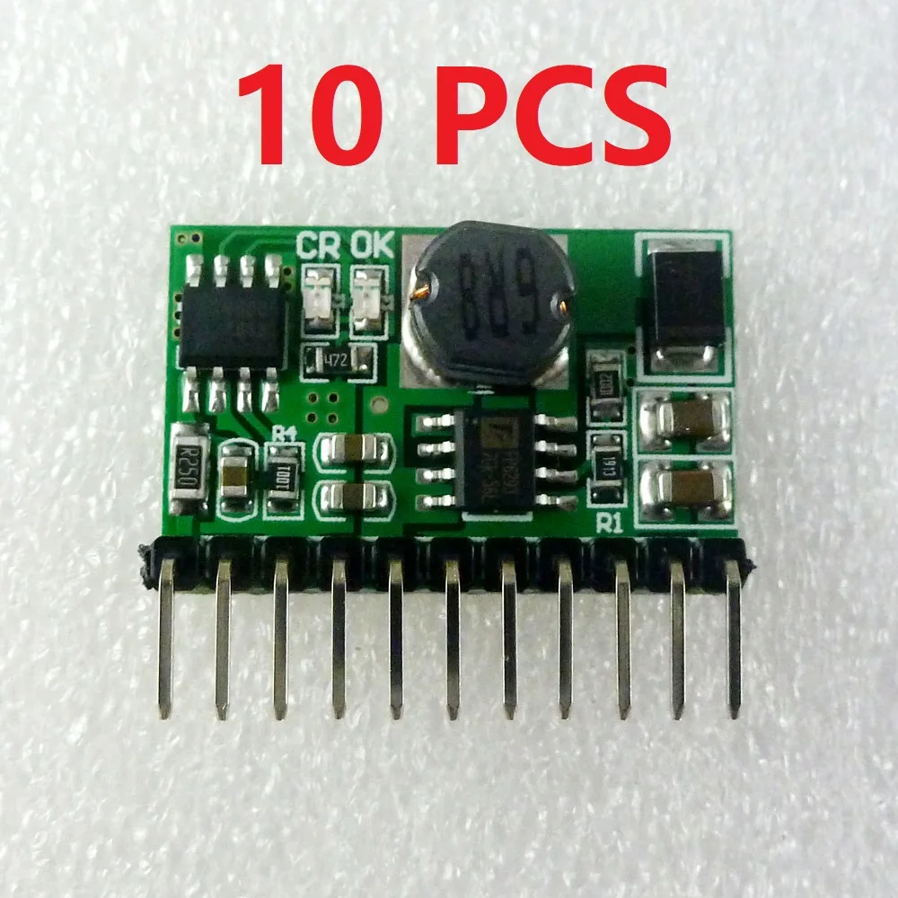 10PCS 3.7V 4.2V Charger & 5V 6V 9V 12V Discharger Board DC DC Converter Boost Step-up Module UPS diy Li-lon LiPo lithium battery