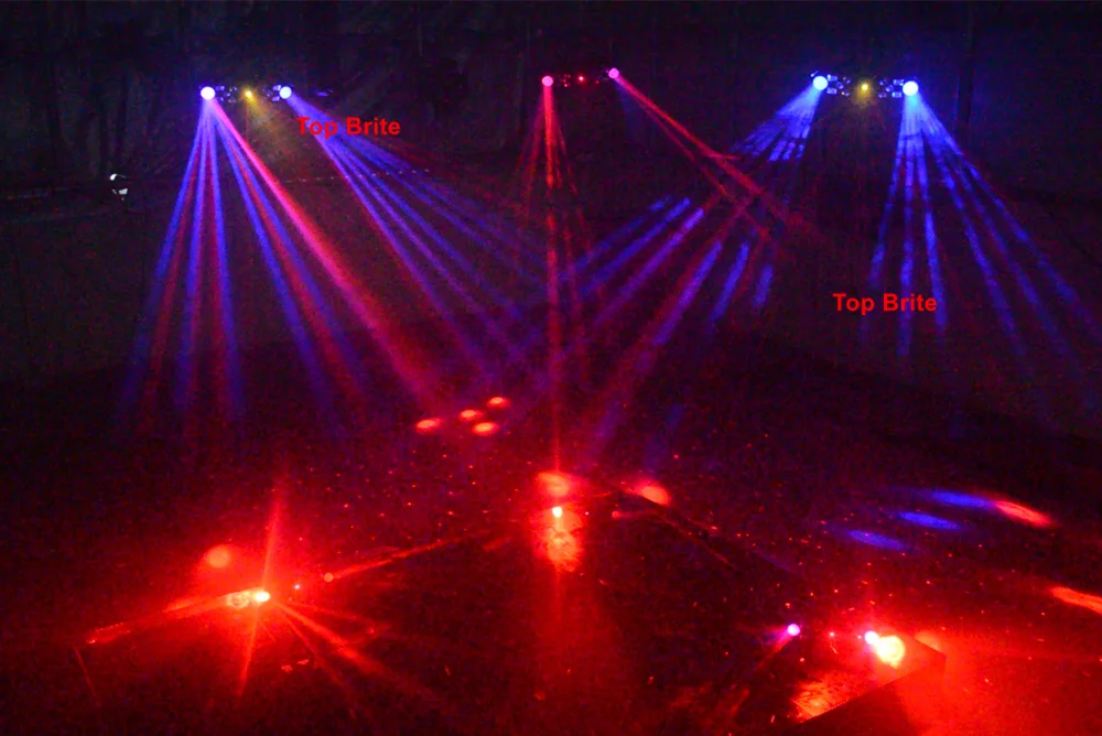 Imagem -05 - Laser Flash Strobe Luz Led Efeito de Palco Iluminação 100240v Profissional dj Discoteca Clube Bar Festa Mostra Equipamentos Peças Lote 5in1