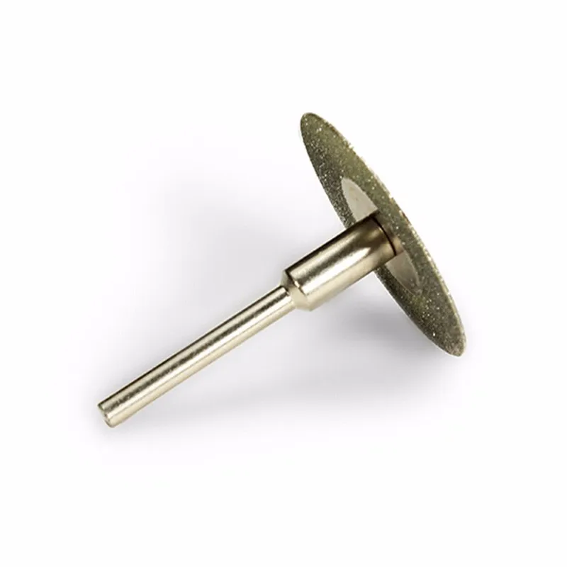 10Pcs/set Diamond Cutting Discs Mini Grinding Wheel Saw Blade For Rotary Tools Dremel Stone Blade+2pcs Mandrels Drill Bits view 3
