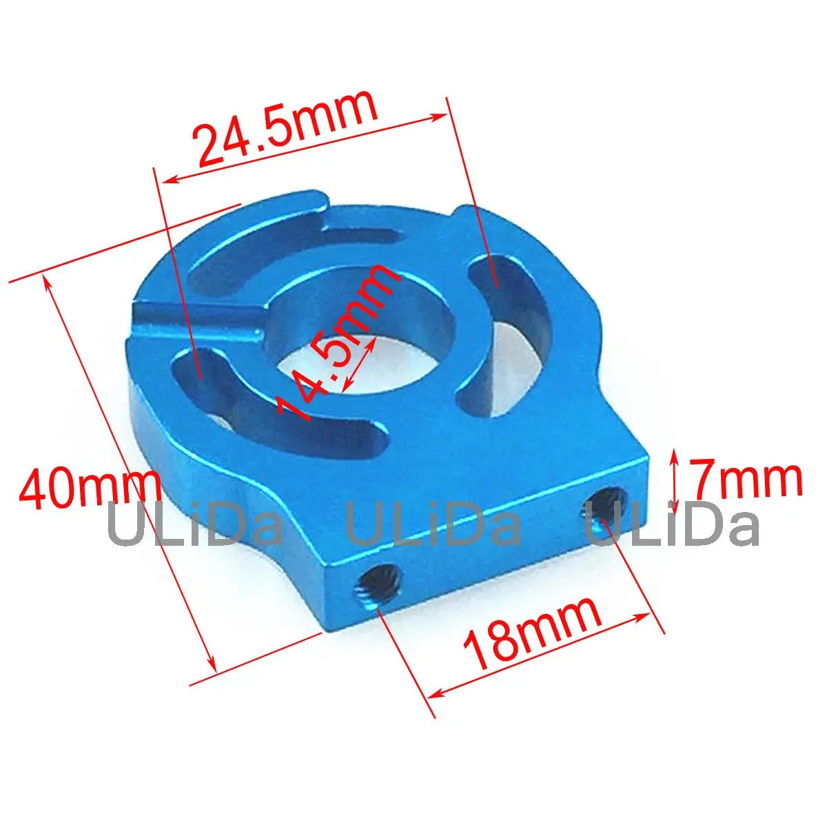 Support de montage de moteur sans balais pour voiture RC, pièce de rechange pour véhicule tout-terrain Nitro, support de moteur, réparation, 1/8, 1/10