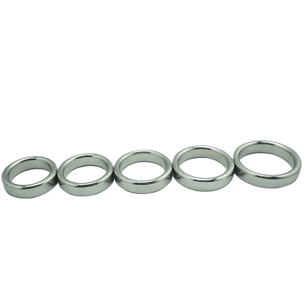 Top quality stainless steel HEAVY DUTY metal cock ring delay penis ring sex toys adult production