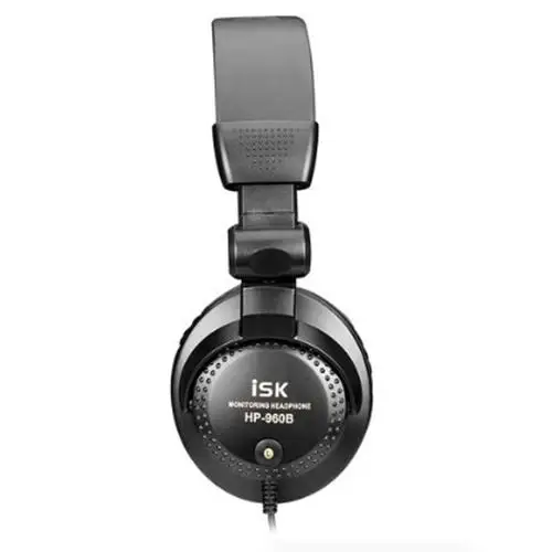 New ISK HP-960B headband headphone auriculares studio monitor dynamic stereo DJ headphones HD headset noise isolating earphone