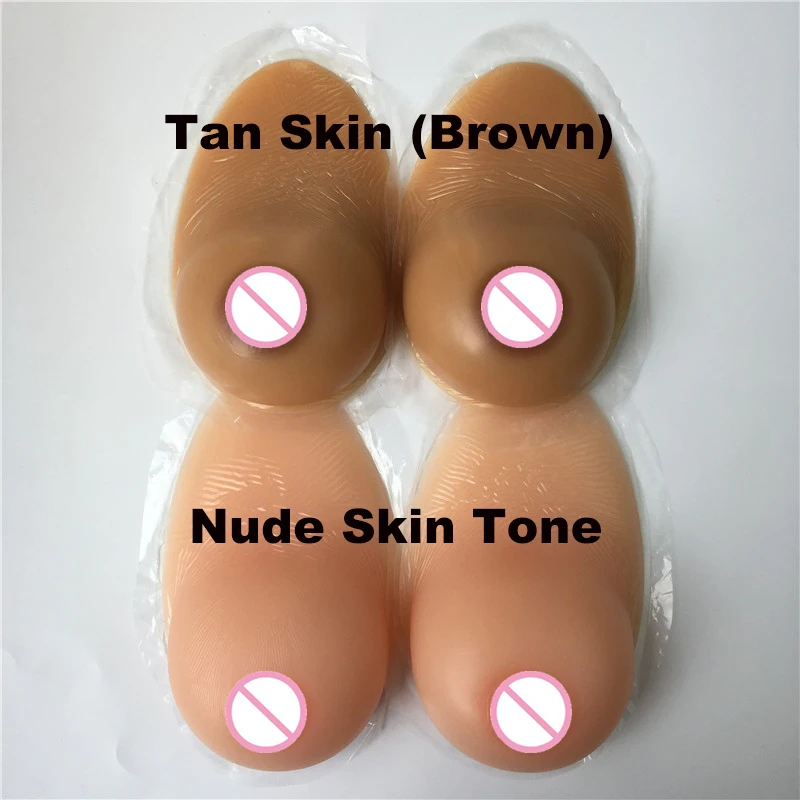 

self adhesive silicone breast form crossdresser fake boobs soft realistic sagging shape CD TD cosplay