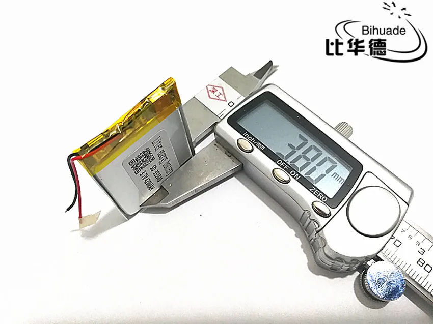 3.7V 420Mah 353040 Lithium Polymer Lipo Oplaadbare Batterij Voor Mp3 Mp4 Mp5 Diy