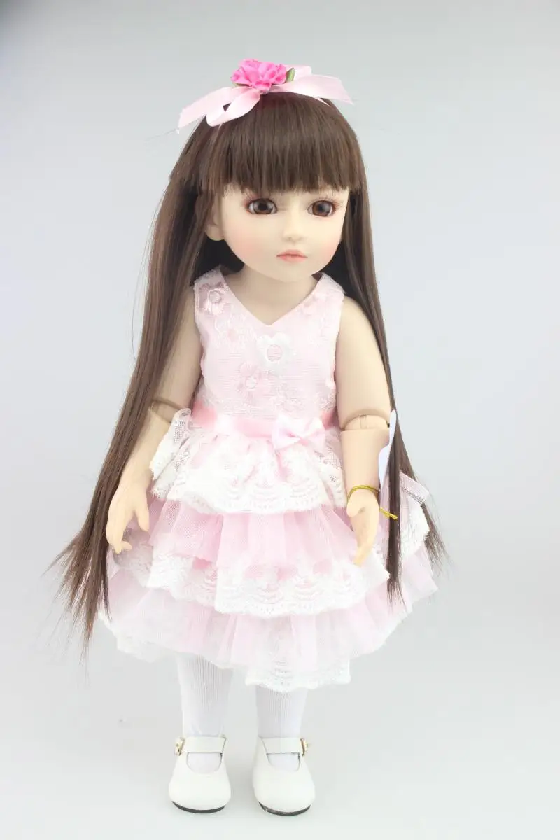 bjd dolls 18 inch children's toys for girls Ball Jointed Doll SD/BJD full silicone dolls reborn 45 cm SD reborn baby dolls toy