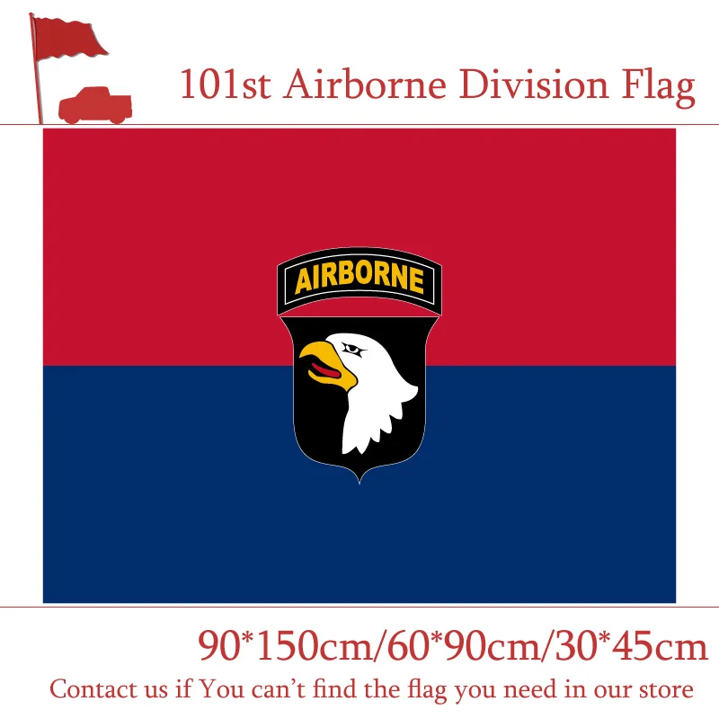 3x5ft 82nd 101st Airborne Division Flag The United States American The U.S. 90*150cm 60*90cm 30*45cm Car Flag Decoration