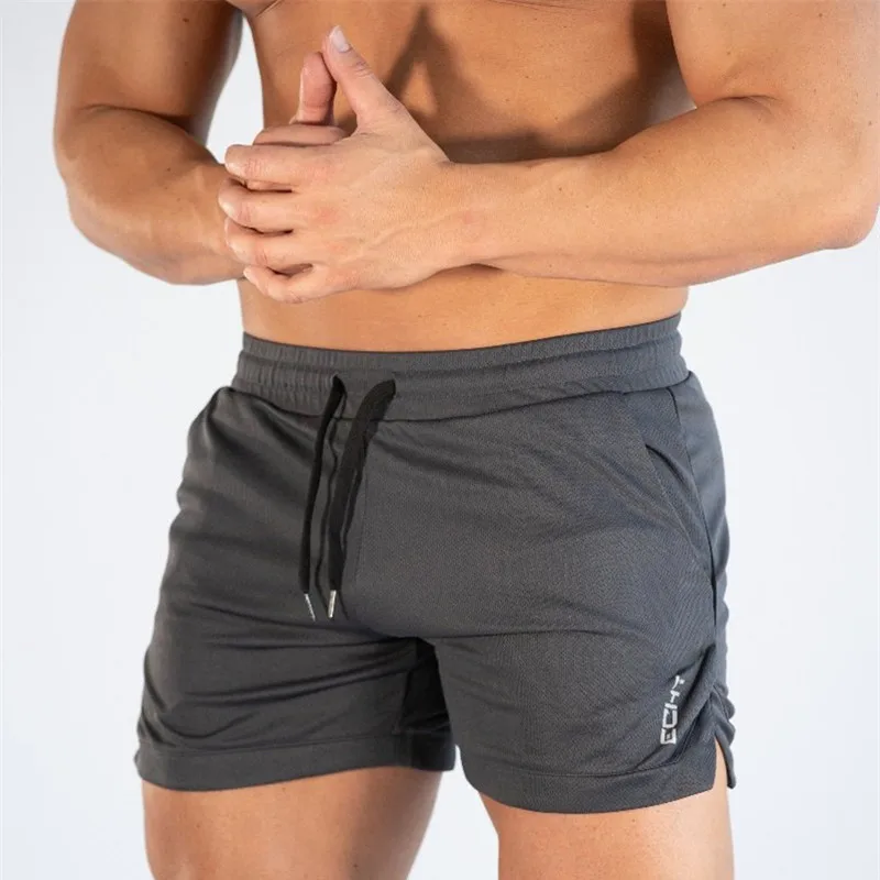 2024 New Men Fitness sports Shorts Man Summer Gyms Workout Male Breathable Mesh Quick Dry Sportswear Jogger Running Short pants