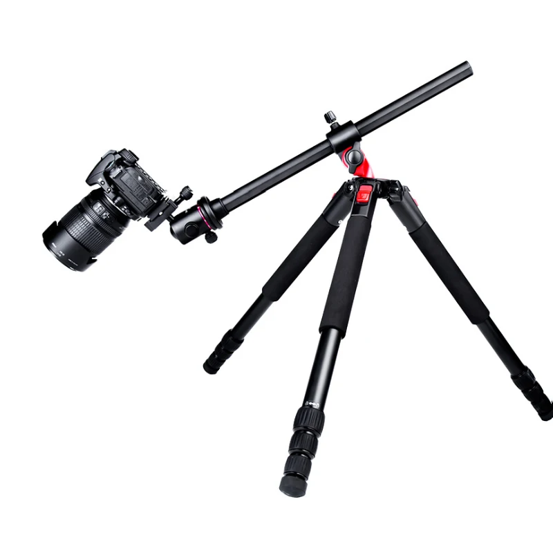 68.5-inch Camera Tripod Professional Compact Transverse Center Tripod for Canon Nikon Sony DSLR Cameras Video DV