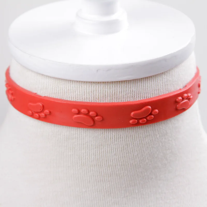 Red Adjustable Dog Neck Strap Anti Flea Mite Acari Tick Remedy Cat Collar Pet Supplies Summer Anti-insect For Kitten