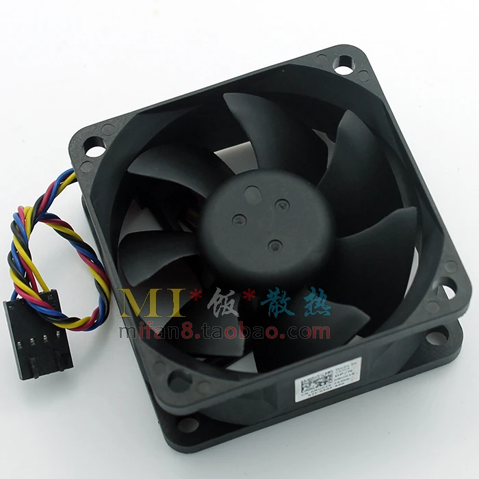 Free Shipping For FOXCONN PVA060G12L -P00-AB DC 12V 0.20A 4-wire 4-pin connector 80mm 60x60x25mm Server Square Cooling fan