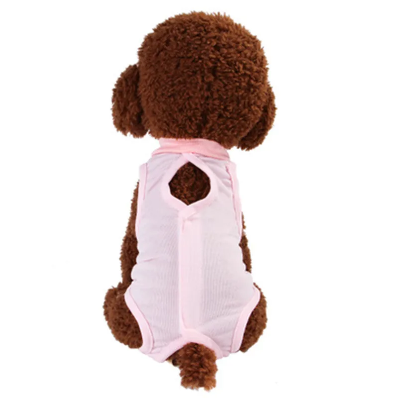 Summer Thin Section Four-legged Pet Clothes Cat Weaning Suit /Sterilization suit / Surgical Gown Breathable High Elastic Comfort