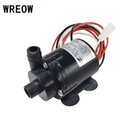 USB DC 5V 12W Ultra-quiet Mini Brushless Water Pump Fish Tank Waterproof Submersible Fountain Aquarium Circulating 280L/H Lift