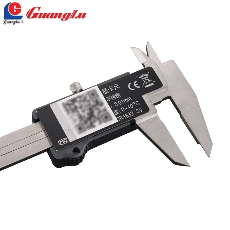 GUANGLU Absolute Digital Caliper 0-150/200/300mm Stainless Steel Electronic Measurement Instruments Vernier Caliper Measure Tool