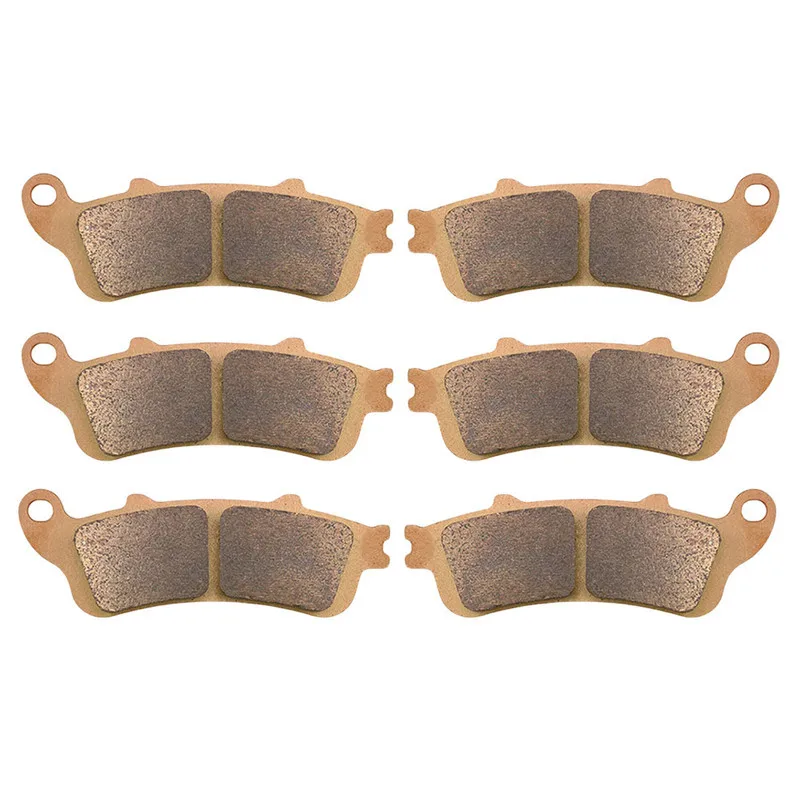 Motorcycle Parts Copper Based Sintered Motor Front & Rear Brake Pads For Honda ST1300 ST 1300 2002-2009 Brake Disk