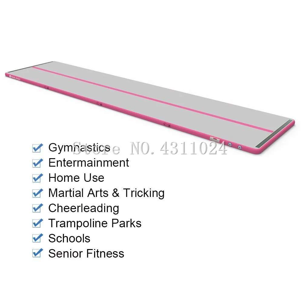 Freies Verschiffen 7*1*0,1 m/23ft Air Track Tumbling Matte für Gymnastik Aufblasbare Airtrack Boden Matten mit Pumpe für Den Heimgebrauch