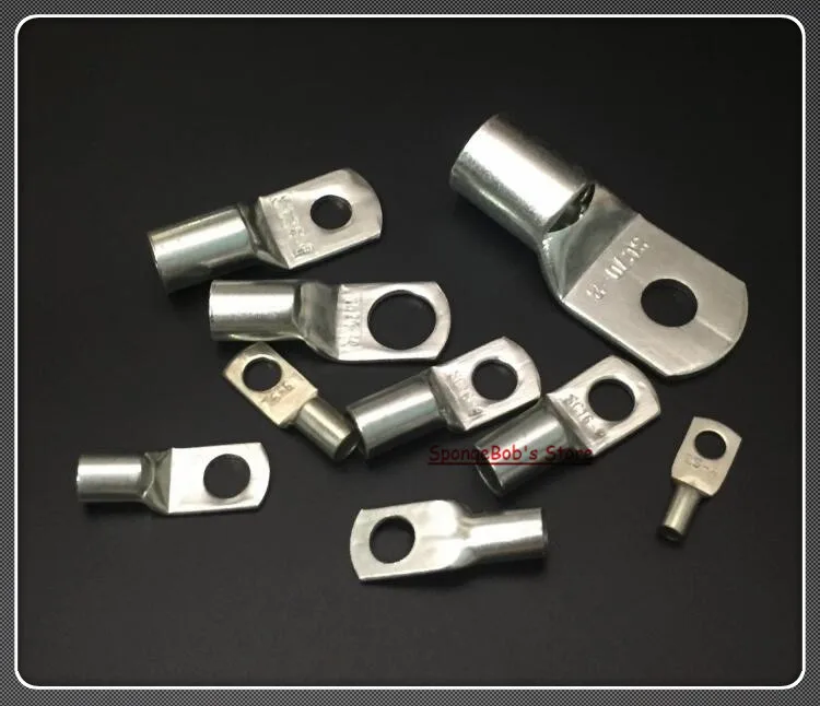 

20-30PCS/LOT SC25-6/8/10/12 SC35-6/8/10/12 Tinned Copper Cable lugs Battery Terminals Brand New