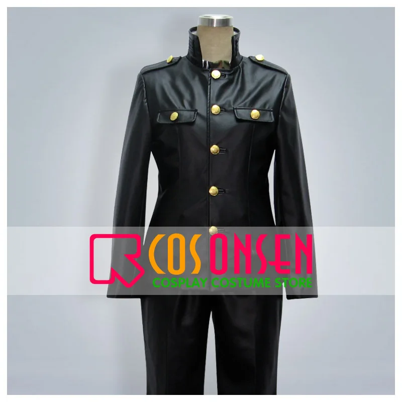 

COSPLAYONSEN Katekyo Hitman Reborn Mukuro Rokudo Cosplay Costume Artificial Leather Full Set All Size