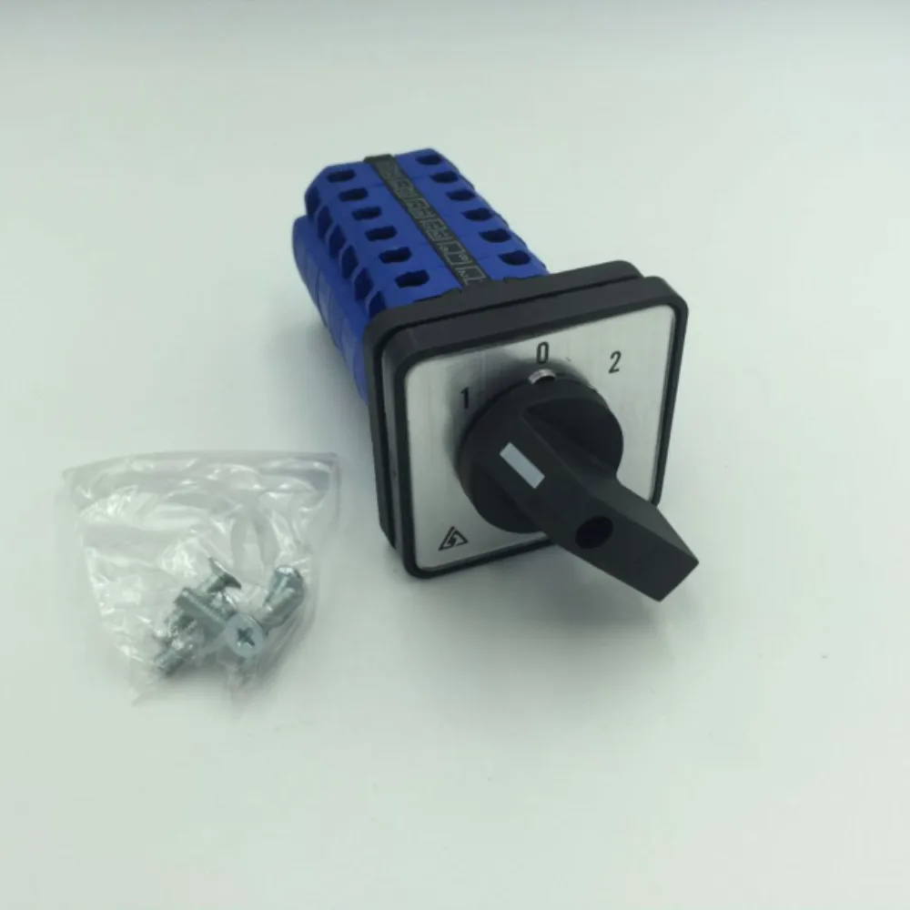 

AC 660V 20A 24 Terminals 3 Positions Rotary Selector Cam Changeover Switch SZW26-20/D606.6