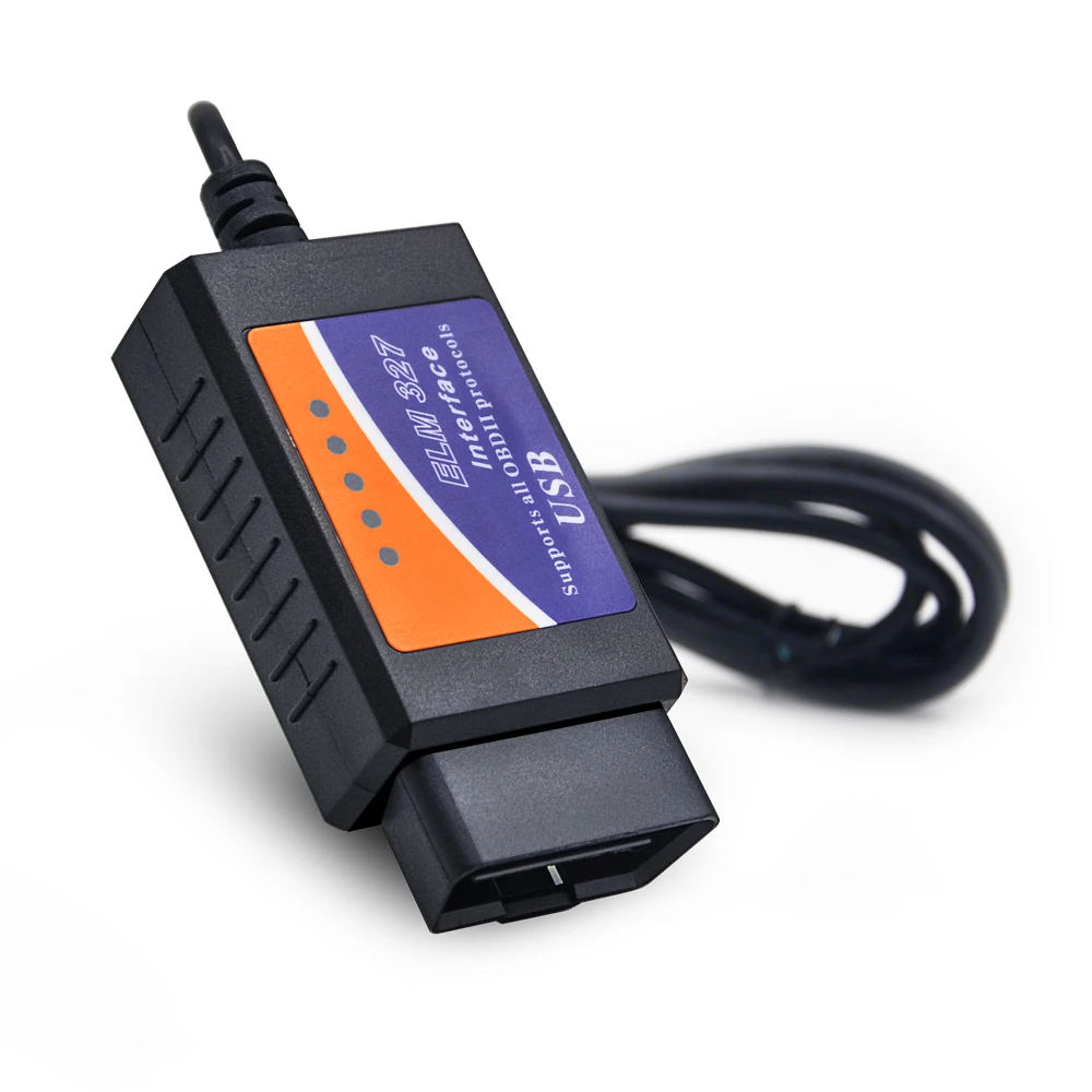 KINGBOLEN ELM327 V1.5 Bluetooth/ Wifi/ USB Optional Supports OBDII Protocols Car Diagnostic Tool OBD2 Auto Scanner